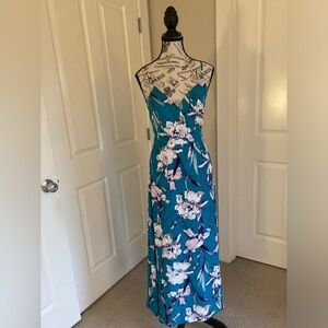 Leith floral maxi dress
